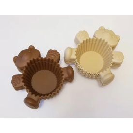Set forme din silicon "Teddy Bear" pentru Briose, 12 buc. - Wilton - Img 2