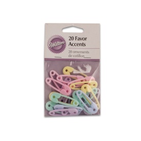 Set Ornamente Agrafe, 20 buc. - Wilton