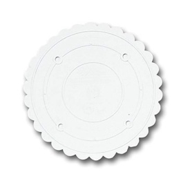 Taler suport rotund dantelat, 25,5 cm - Wilton - Img 3