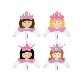 Topper pentru Briose, Pops model Printesa, 8 buc. - Wilton - Img 2