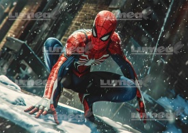 Vafa tort Spiderman model 5 - Lumea - Img 1