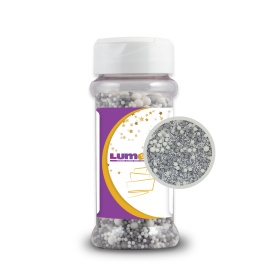 White-Silver Sprinkle Mix, 80g - Lumea - Img 1