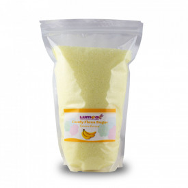 Zahar cu aroma de banana pentru vata de zahar, 1kg - Lumea
