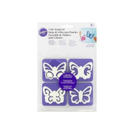 Комплект печати за пеперуди, 4 части - Wilton