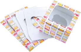 Многоцветни формички за мъфини, сладкиши 3 бр. - Wilton - Img 2