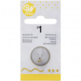 Модел на дюбел с кръгла форма за орнаментиране, #1 - Wilton