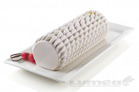 Силиконова форма за торта "Buche quenelle" - SilikoMart - Img 3