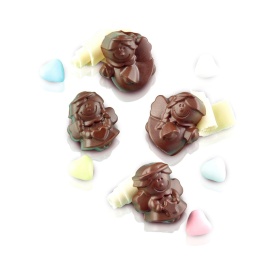 Силиконова форма за шоколад "Choco Angels" - SilikoMart - Img 2
