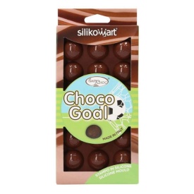Силиконова форма за шоколад "Choco Goal" - SilikoMart