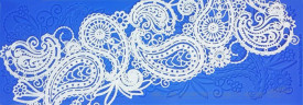 Силиконов молд за дантела "Paisley Teardrop" - Crystal Lace