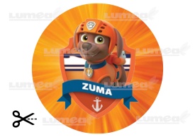 Торта на Вафа Paw Patrol Zuma - Светът - Img 3