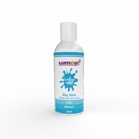 Colorant alimentar gel Albastru Cer, 200g - Lumea