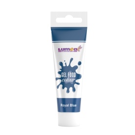 Colorant alimentar gel Albastru Royal, tub, 30g - Lumea