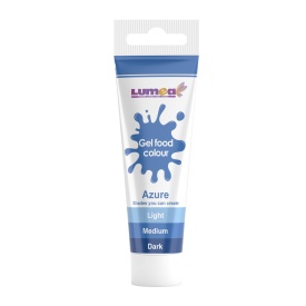 Colorant alimentar gel Albastru, tub, 30g - Lumea