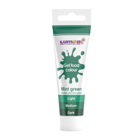Colorant alimentar gel Verde Menta, tub, 30g - Lumea
