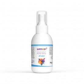 Colorant alimentar lichid Albastru cer pe baza de apa cu pulverizator, 40g - Lumea - Img 2