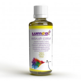 Colorant alimentar lichid pe baza de apa, Galben, 90ml - recomandat pentru Aerograf - Lumea