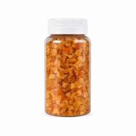 Cuburi de Coaja de Portocala Confiata, 4mm, 100g - Lumea - Img 2