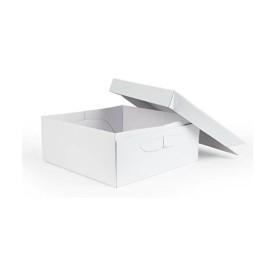 Cutie tort Alb, 40 cm - PME - Img 4