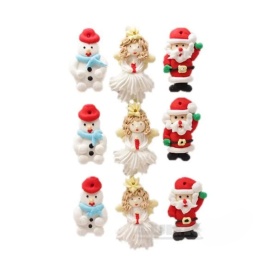 Figurine necomestibile de Craciun din pasta de zahar - Lumea - Img 1