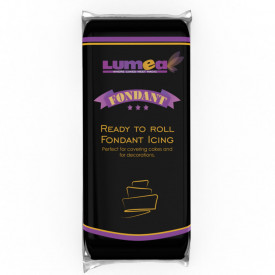 Fondant Negru, 1 kg - Lumea - Img 1