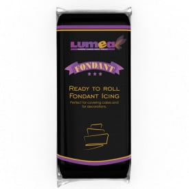 Fondant Negru, 1kg - Lumea