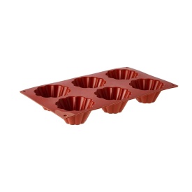 Forma silicon Briose 8 cm, 6 cav. - SilikoMart
