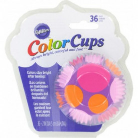 Hartii briose ColorCups model cu bile 36 buc. - Wilton - Img 1