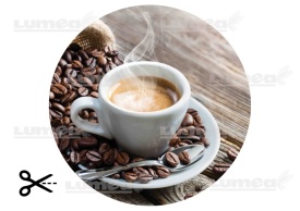 Imagine comestibila tort din Zahar Ceasca de Cafea - Lumea - Img 3