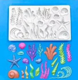 Mulaj silicon Forme acvatice, exotice - Lumea