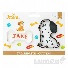 Set decupatoare catelus, 2 buc. - Decora