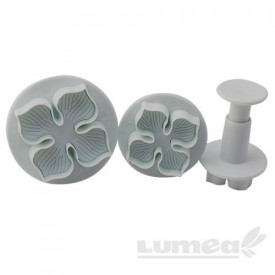 Set decupatoare hortensia, 3 bucati - Lumea