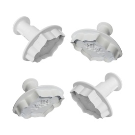 Set decupatoare Placute cu trandafiri, 8 buc. - Lumea