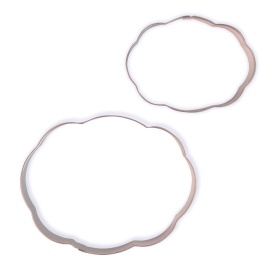 Set decupatoare Rama model Nori, 2 buc. - PME