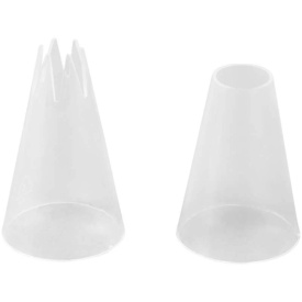 Set Dui de ornare model Stea Deschis si rotund, #1M, #2A - Wilton - Img 2