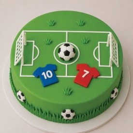 Set fondant Football mix, 100g x 5 buc. - Lumea - Img 2