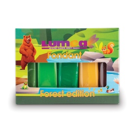 Set fondant Forest mix, 100g x 5 buc. - Lumea - Img 3