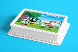 Vafa tort Mickey si Prietenii lui model 3 - Lumea - Img 2