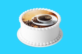 Vafa tort o Ceasca de Cafea cu Boabe de Cafea - Lumea - Img 4