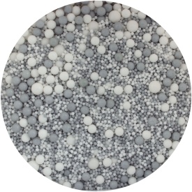White-Silver Sprinkle Mix, 80g - Lumea - Img 3