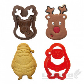 Комплект резачки Ren и Santa, 2 броя - Decora - Img 4