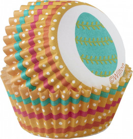 Мини хартия за мъфини с великденски яйца, 100 броя - Wilton - Img 3