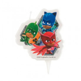Свещ за рожден ден PJ Masks - deKora