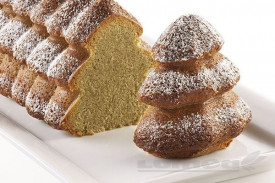 Силиконова форма за торта "BÛCHE SAPIN" - SilikoMart - Img 4