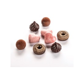 Силиконова форма за шоколад "Choco Flame" - SilikoMart - Img 4