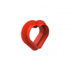 Силиконова форма и резец HEARTIX - SilikoMart - Img 5