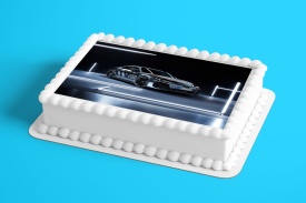 Снимка на годна за консумация торта от Audi Sugar Cake Black Audi Sport - The World - Img 2