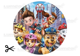 Снимка на ядлива торта от Sugar Cake Paw Patrol Paw Patrol team together - The World - Img 3