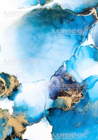 Торта Vafa A4 Marble Blue Marble Open with White - Светът