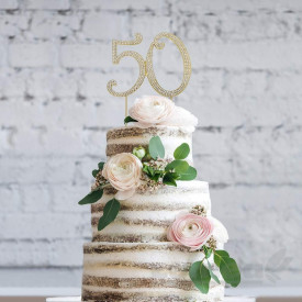 Фигурки "50 години" златна емблема - Img 4